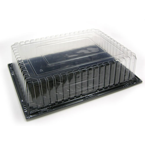 american paper twine co pactiv showcake 1 2 sheet cake sheet cake container