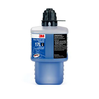 3m twist fill cleaner glass 17l protector gray 2l surface chemicals cart