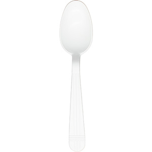 Victoria Bay Heavyweight Disposable Teaspoon