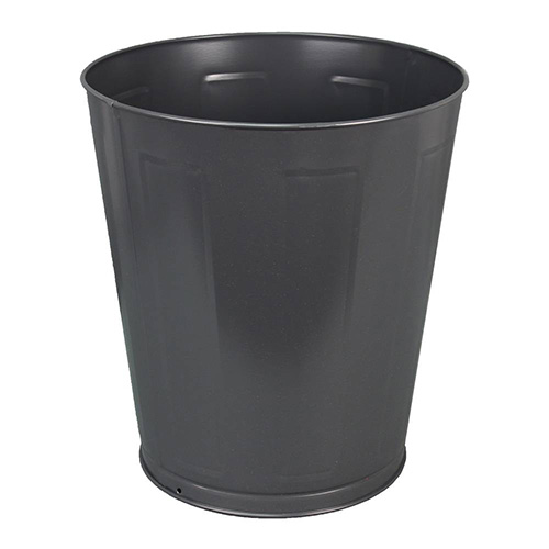 Impact® Products Round Metal Wastebasket