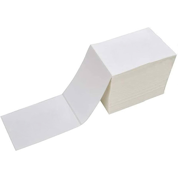 Cobblestone Thermal Transfer Fanfold Labels