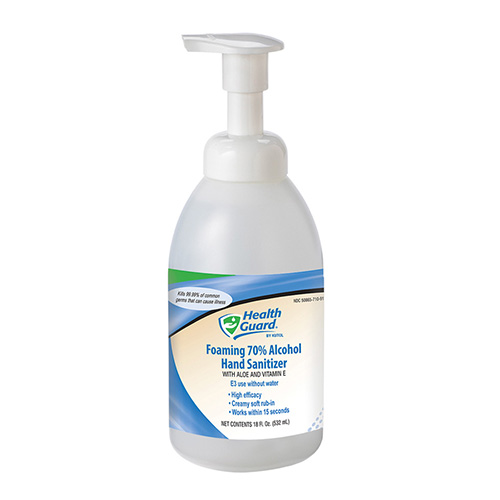 Kutol Health Guard® Foaming 70% Alcohol Hand Sanitizer