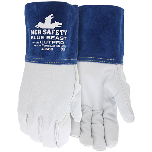 MCR Safety Leather Welding Work Gloves