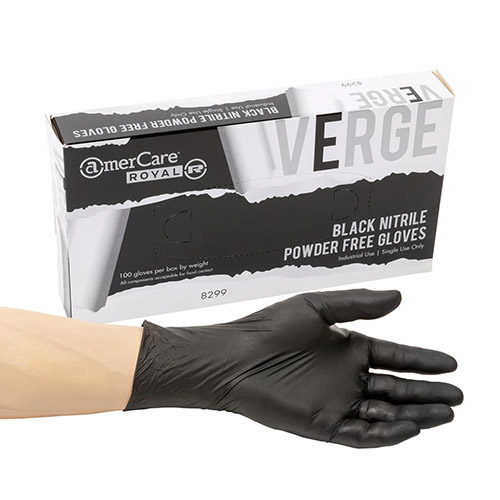 AmerCareRoyal® Verge Powder Free Nitrile Gloves