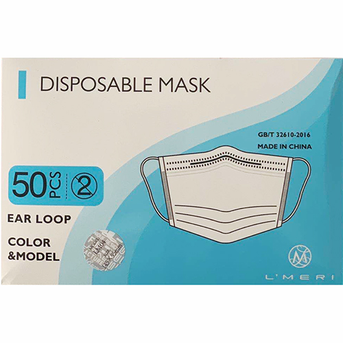 3-Ply Kids Face Mask with Elastic Ear Loops