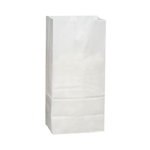 Duro Bag 20# White Grocery Bag