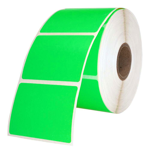 Cobblestone Thermal Transfer Label with Removable Adhesive