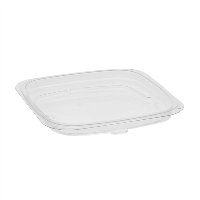 Pactiv Evergreen Flat Recessed Square Container Lid