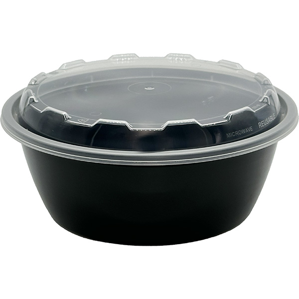 CuBE Packaging Round Takeout Container Combo
