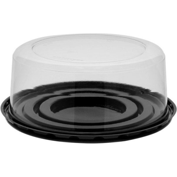 Pactiv Evergreen Cake Base with Tall Dome Lid Combo