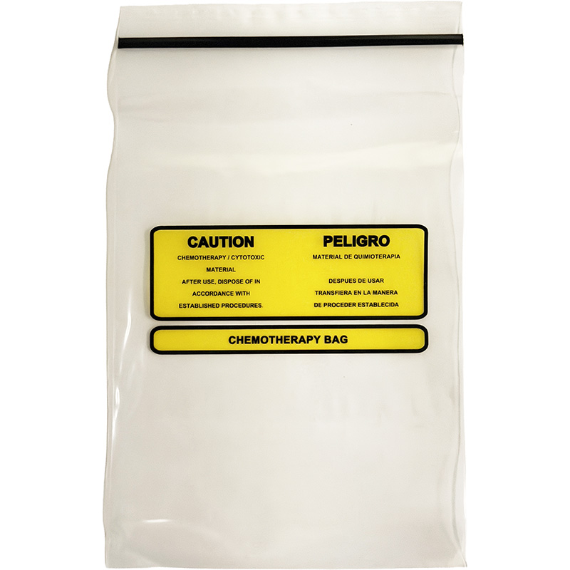 Chemotherapy Transport Bags with Zip Closure