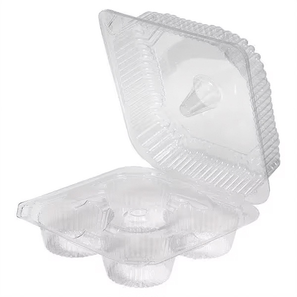 Hinged Muffin Container