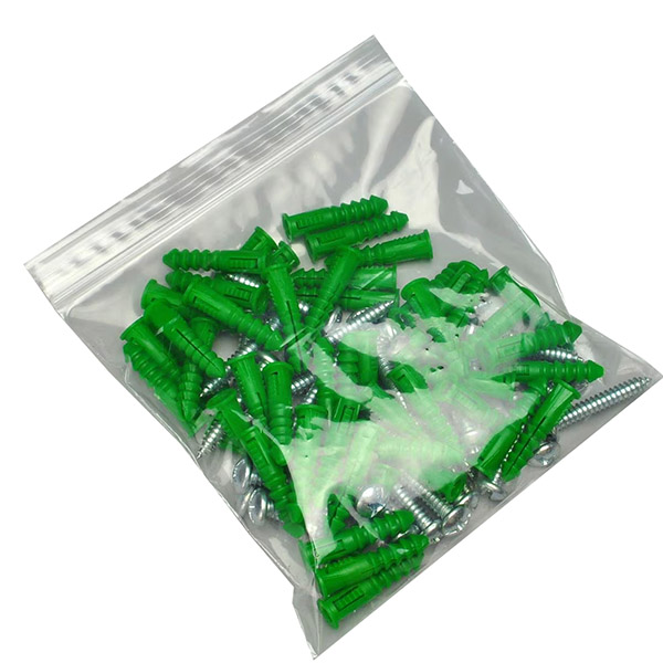 LK Packaging Single Track Zipper Bag