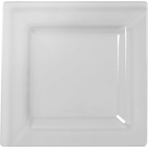 Fineline Solid Squares Dinner Plate