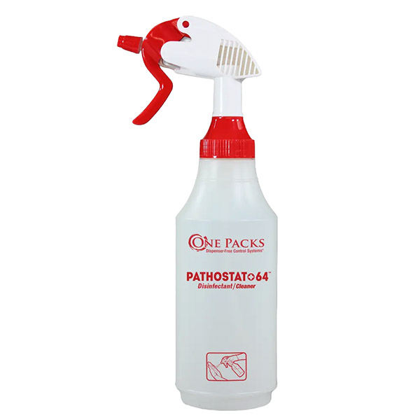Stearns Pre-Printed Empty Bottle for Pathostat 64 Disinfectant