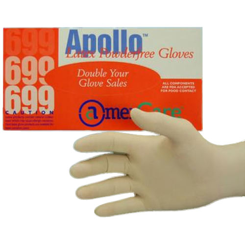 AmerCareRoyal® Apollo 699 Series Disposable Latex Gloves