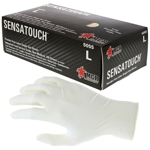 MCR Safety SensaTouch™ Food Service Grade Disposable Latex Gloves