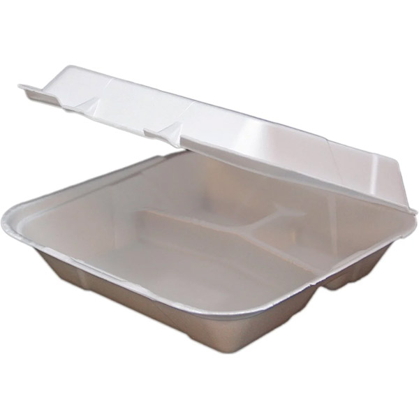 Ecopax Foam Hinged Food Container