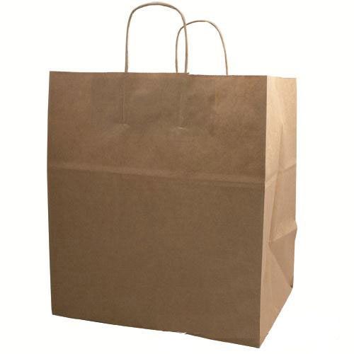 Duro Bag Dubl Life Super Royal Carryout Bag with Twine Handle