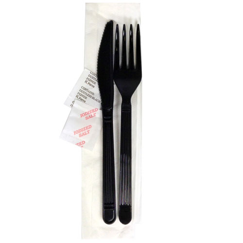 AmerCareRoyal® Disposable Wrapped Cutlery Kit