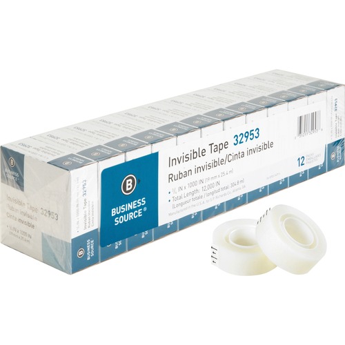 Business Source Premium Invisible Tape Value Pack