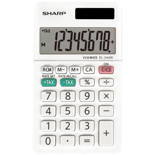 Sharp EL-244WB 8 Digit Professional Pocket Calculator