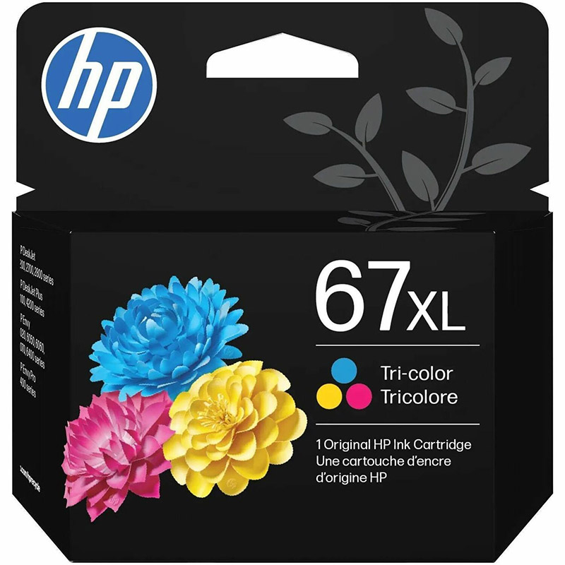 HP 67XL Tri-Color Ink Cartridge