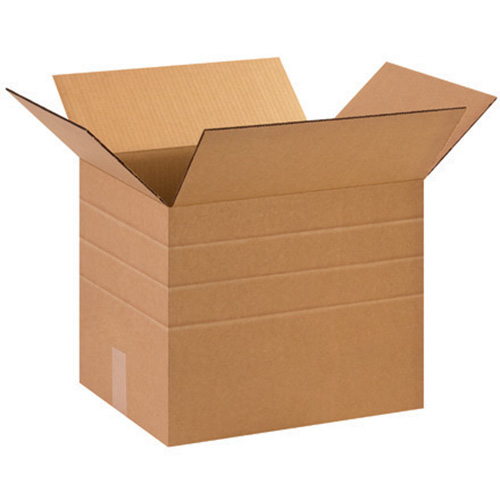 Multi-Depth Corrugated Kraft Box