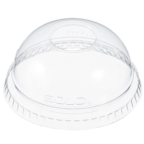 Dart Dome Cup Lid with Hole