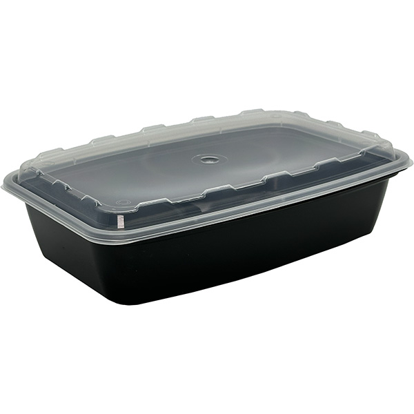 CuBE Packaging Rectangular Takeout Container Combo