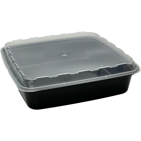 CuBE Packaging Square Takeout Container Combo
