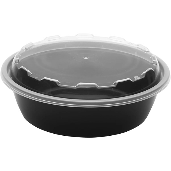 CuBE Packaging Round Takeout Container Combo