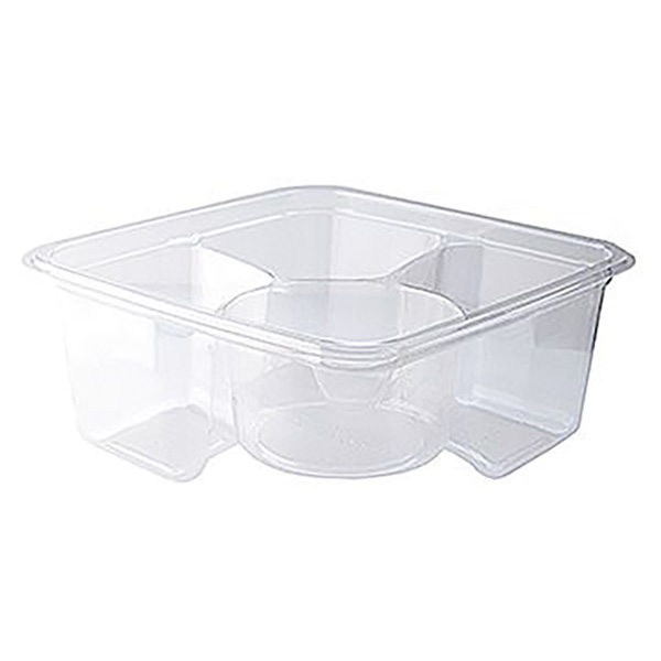 Fabri-Kal Greenware Container with Side Well