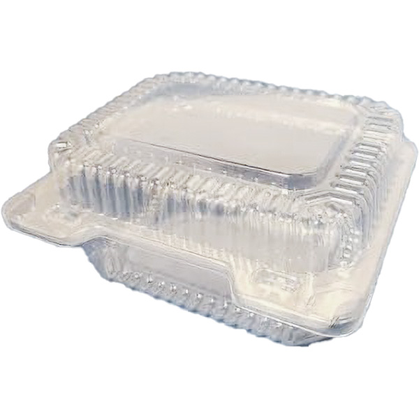 Hinged Take-Out Container with Dome Lid