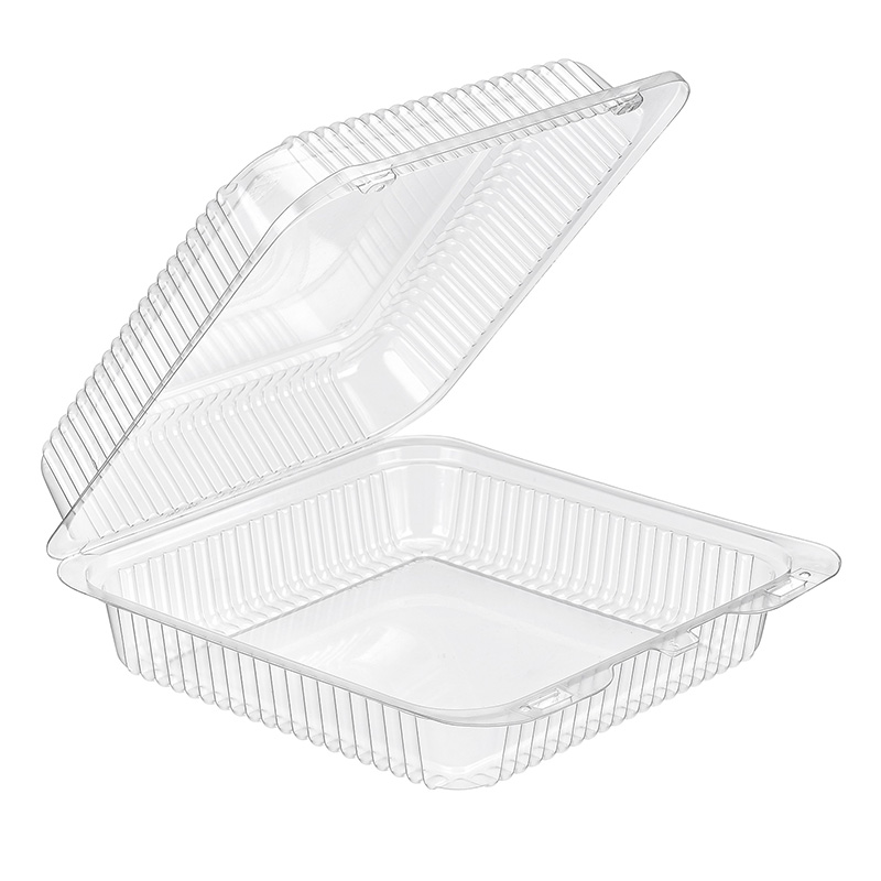Inline Plastics Essentials SureLock Hinged Lid Clamshell Container