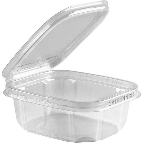 Anchor Packaging Safe Pinch® Hinged Food Container