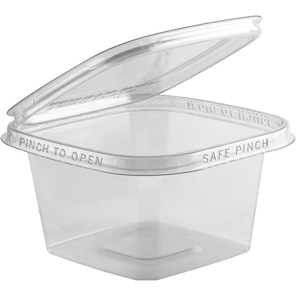 Anchor Packaging Safe Pinch® Hinged Food Container