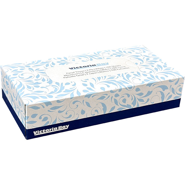 Victoria Bay Facial Tissue Flat Box