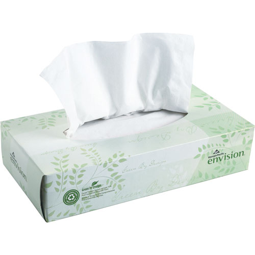 Georgia Pacific® Professional Envision® White Facial Tissue