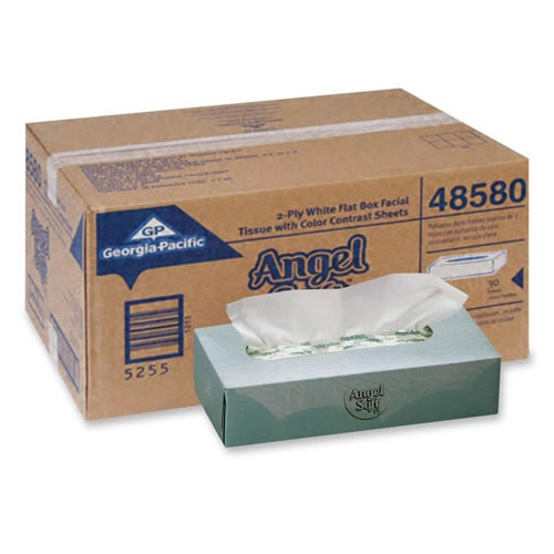 Georgia Pacific® Professional Angel Soft ps® Premium White Facial Tissue