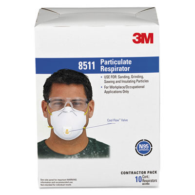 3M Particulate Respirator with Cool Flow Exhalation Valve