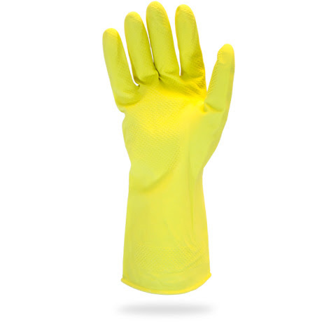 The Safety Zone Flock Lined Latex Gloves