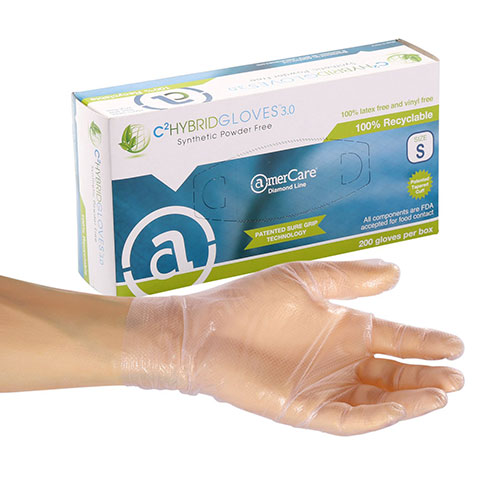 AmerCareRoyal® C2 Hybrid 3.0 Disposable Gloves