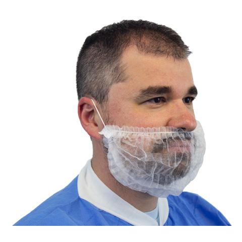 The Safety Zone Pleated Beard Cover