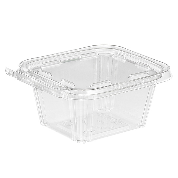 Inline Plastics Safe-T-Fresh Rectangular Tamper Evident Clamshell Container