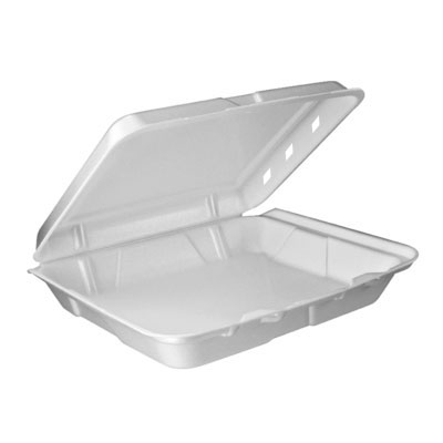Dart PERFormer Foam Hinged Food Container