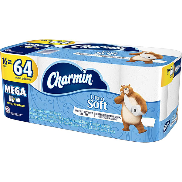 Charmin® Ultra Soft Bathroom Tissue Mega Rolls