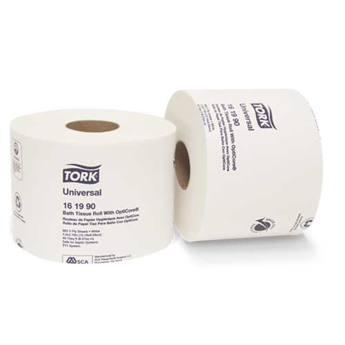 Tork Universal Bath Tissue Roll with OptiCore