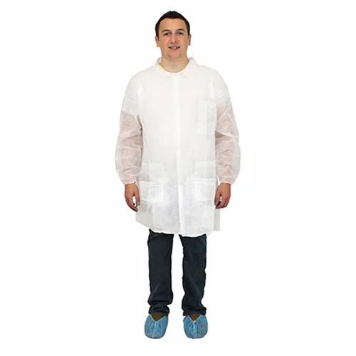 The Safety Zone PolyLite Lab Coat