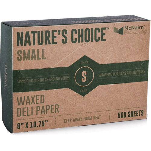 McNairn Packaging Nature's Choice Interfolded Waxed Deli Sheets